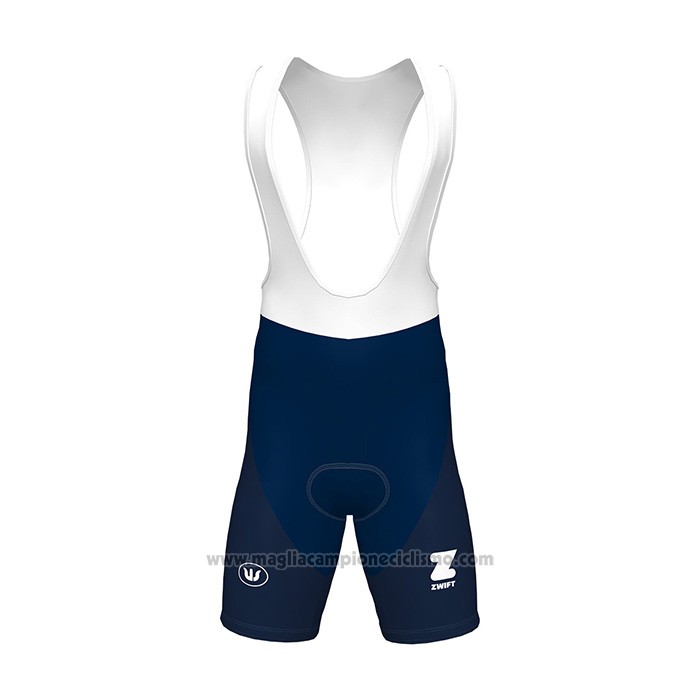 2022 Abbigliamento Ciclismo Plantur Pura Scuro Blu Manica Corta e Salopette